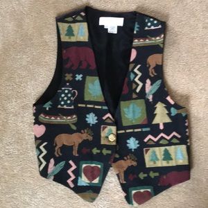 Tapestry vest